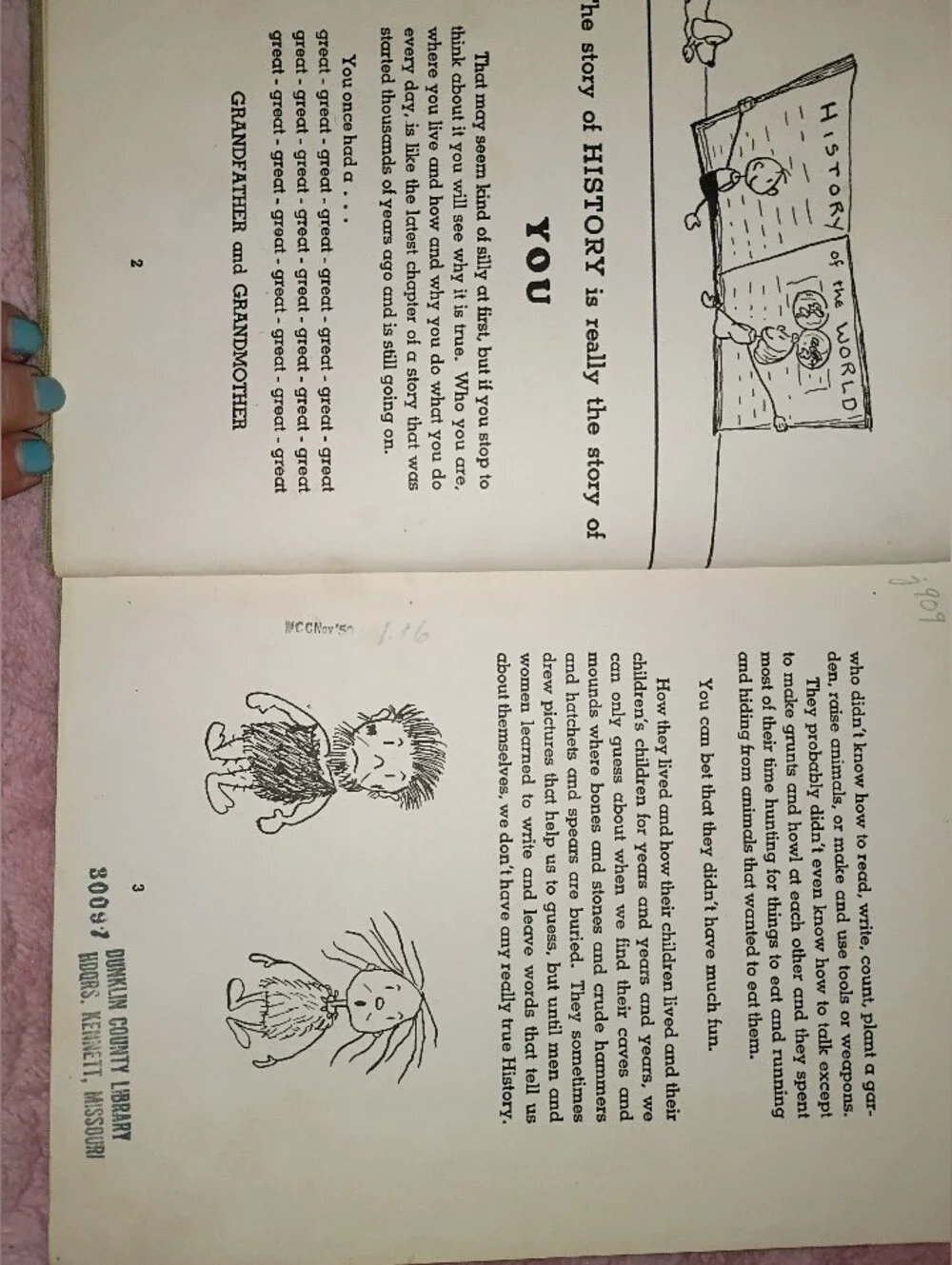 Vintage hardcover book is 